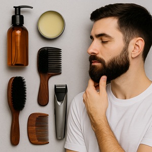 Routine d’entretien de la barbe au quotidien